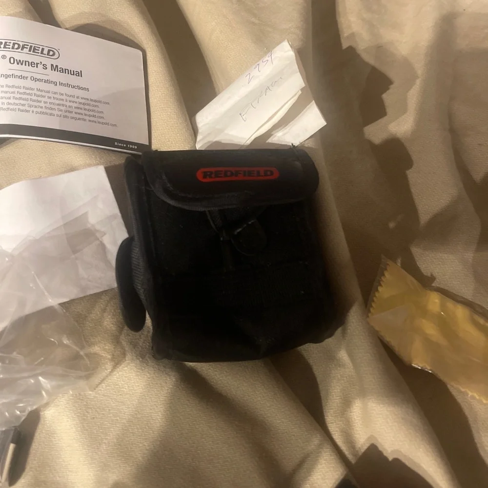 Redfield Raider 650 Laser Rangefinder Case Box Instruction Manual